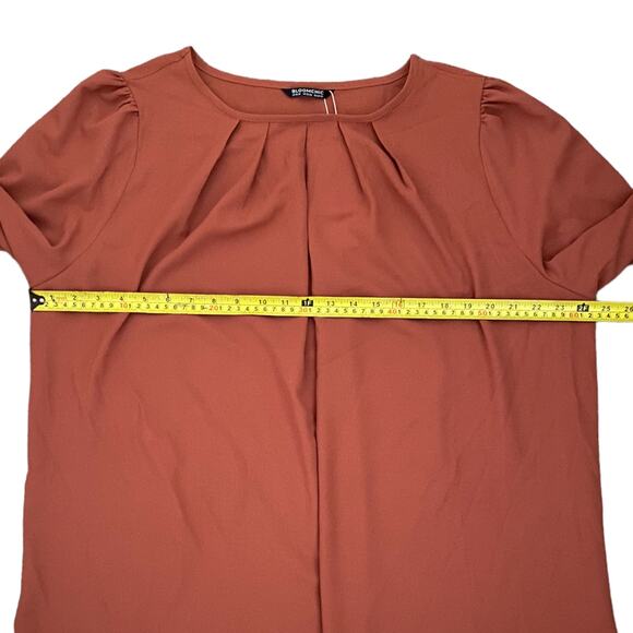 Bloomchic Long Sleeve Dusty Pink Blouse Size 18/20 NEW - Picture 5 of 6